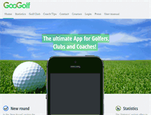 Tablet Screenshot of googolfapp.com